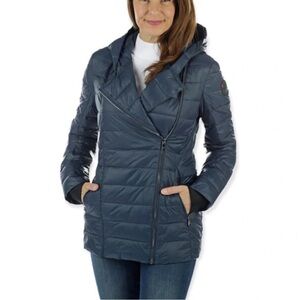 Pajar Women's Navy Puffer Winter Jacket